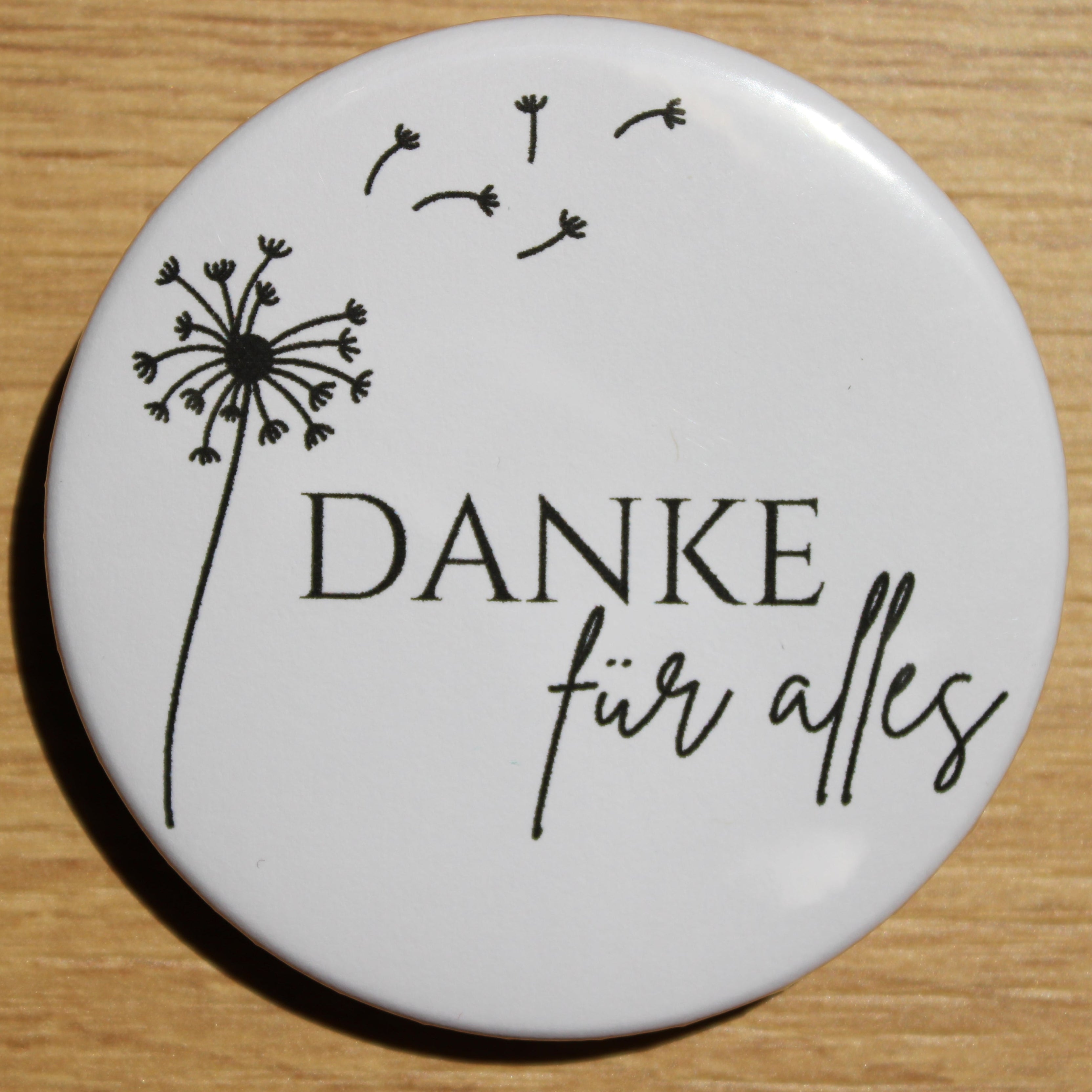 Button - „Danke für alles“