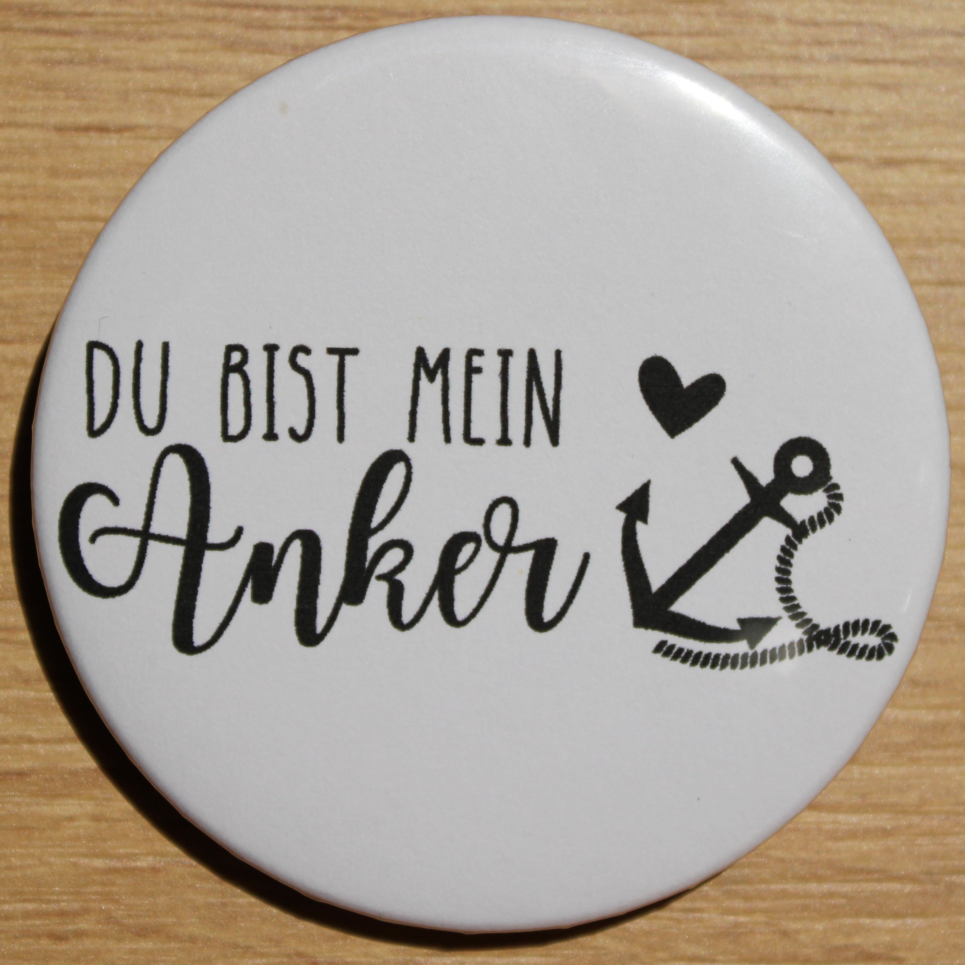 Button - „Du bist mein Anker“