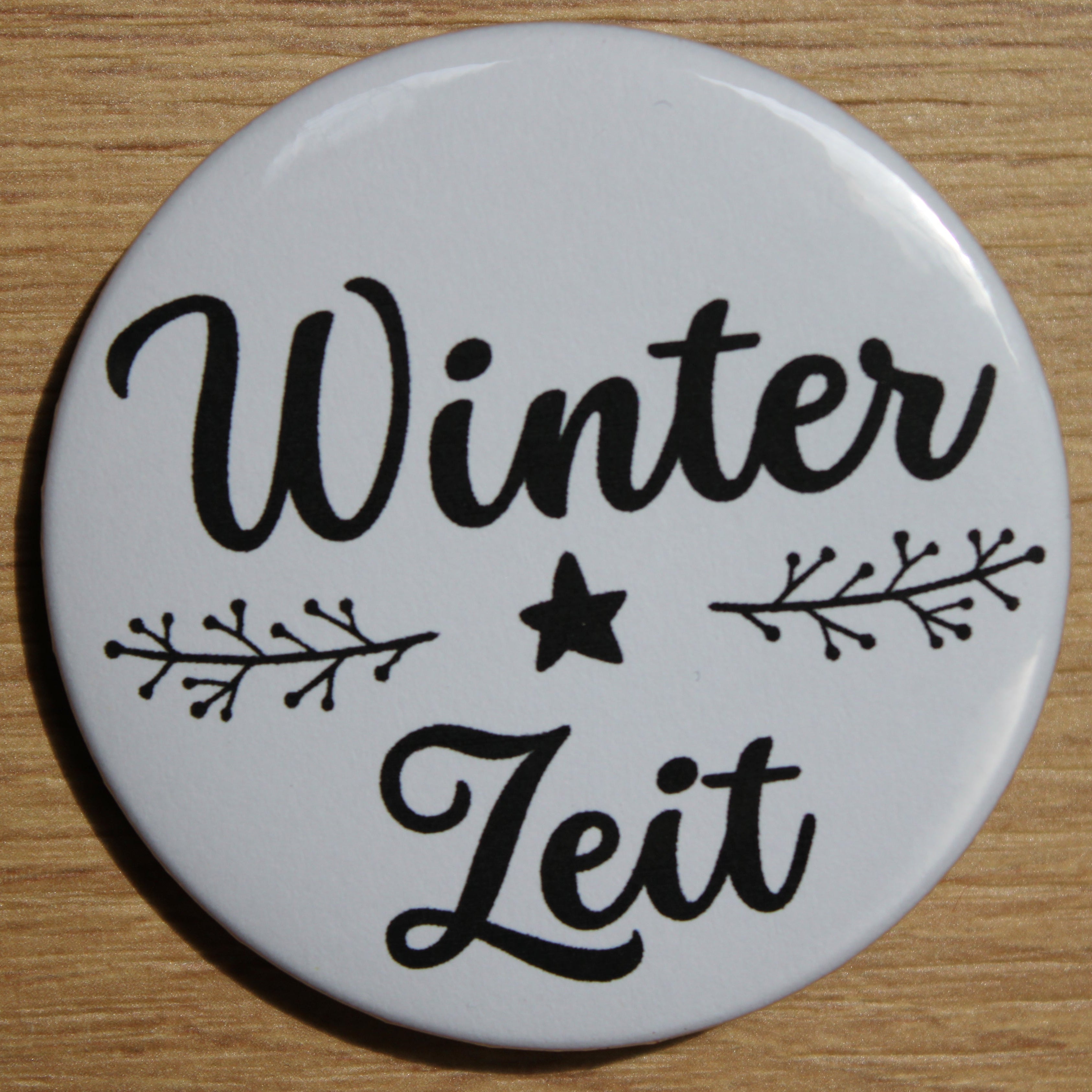 Button - „Winterzeit“