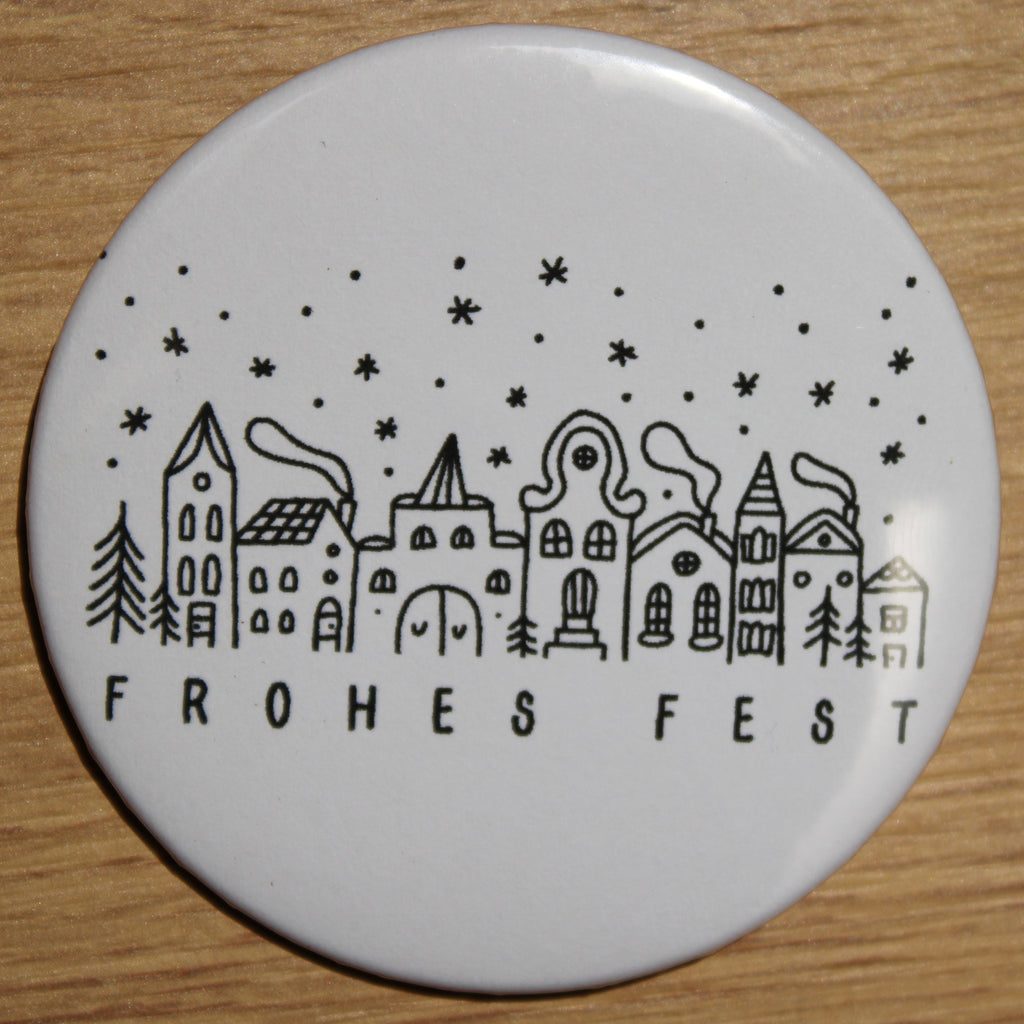 Button - „Frohes Fest“