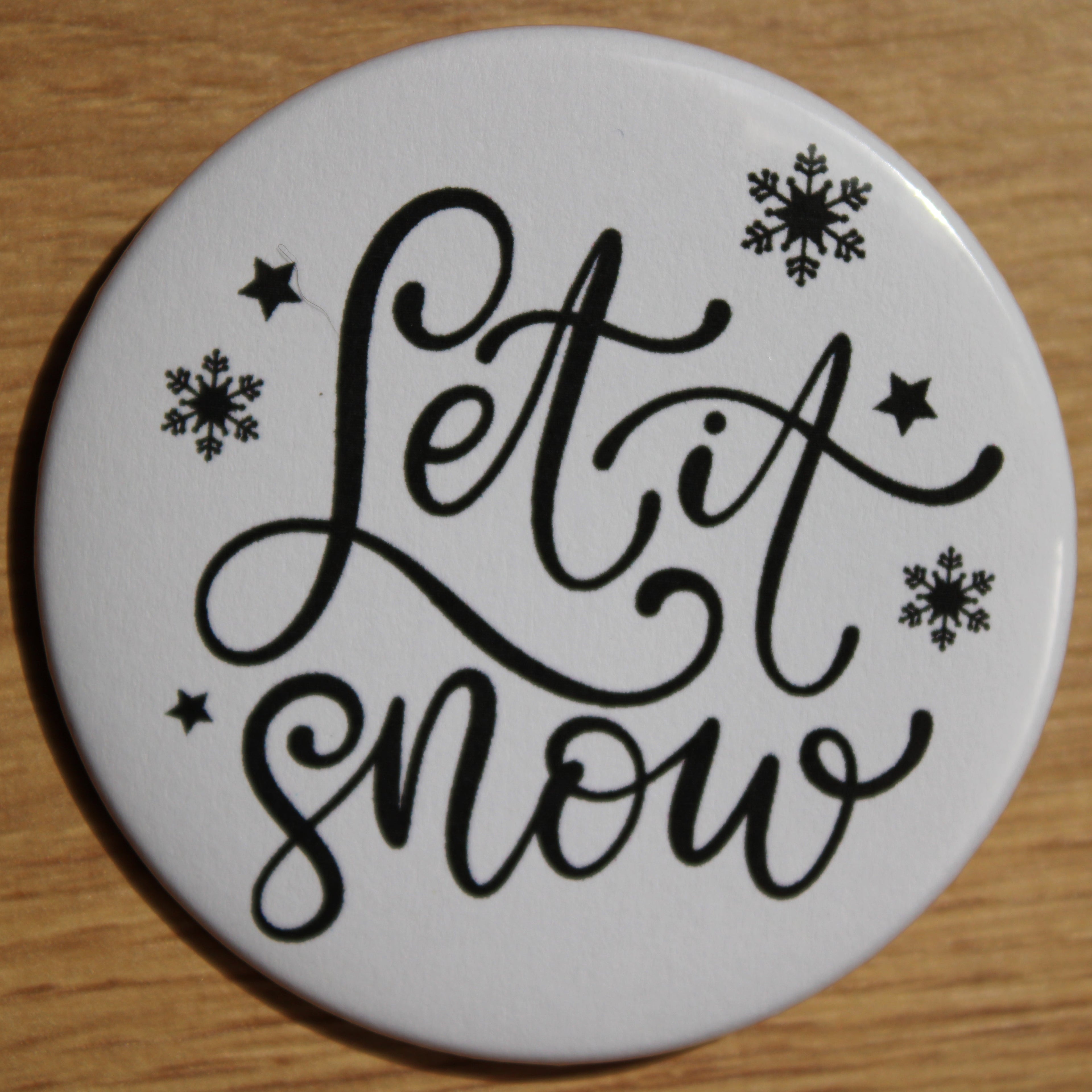 Button - „Let it snow“