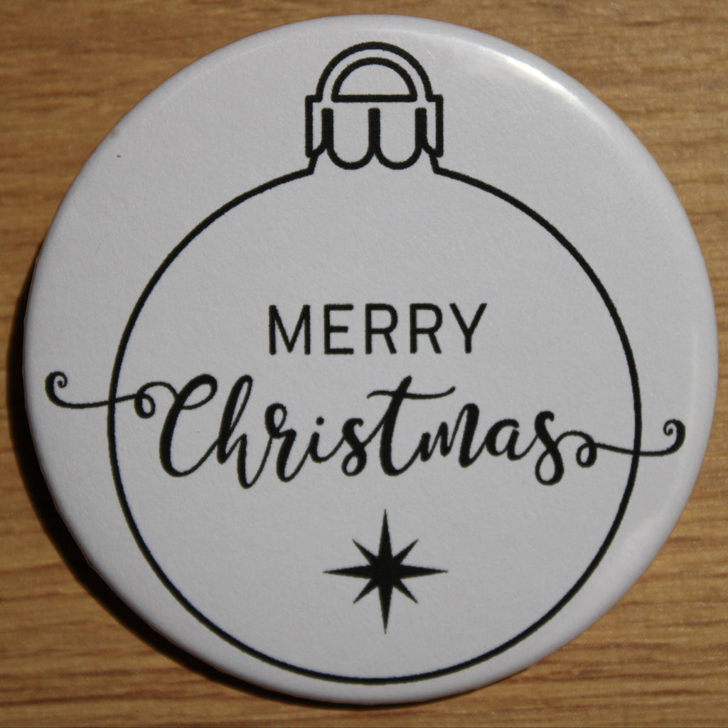 Button - „Merry Christmas“