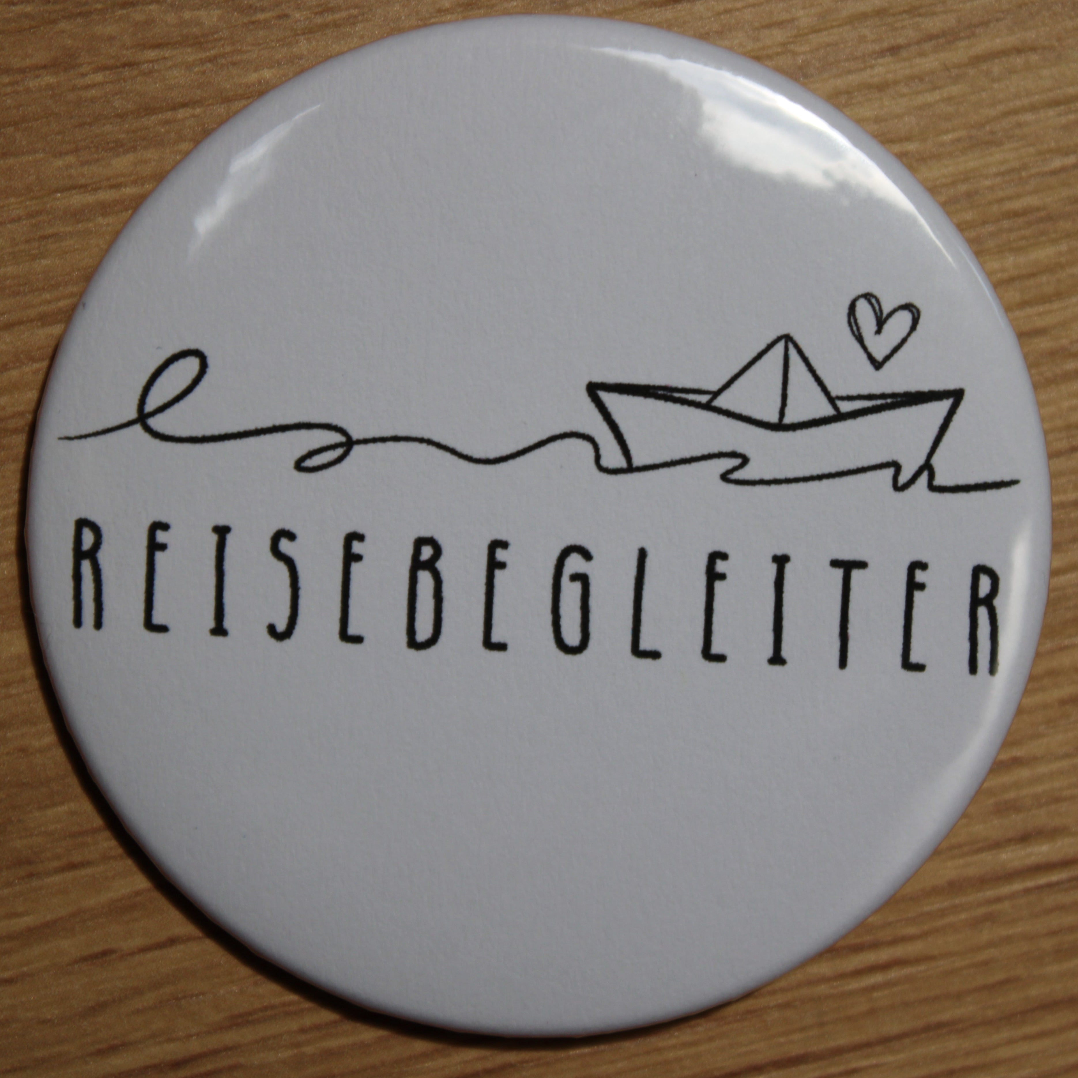 Button - „Reisebegleiter“