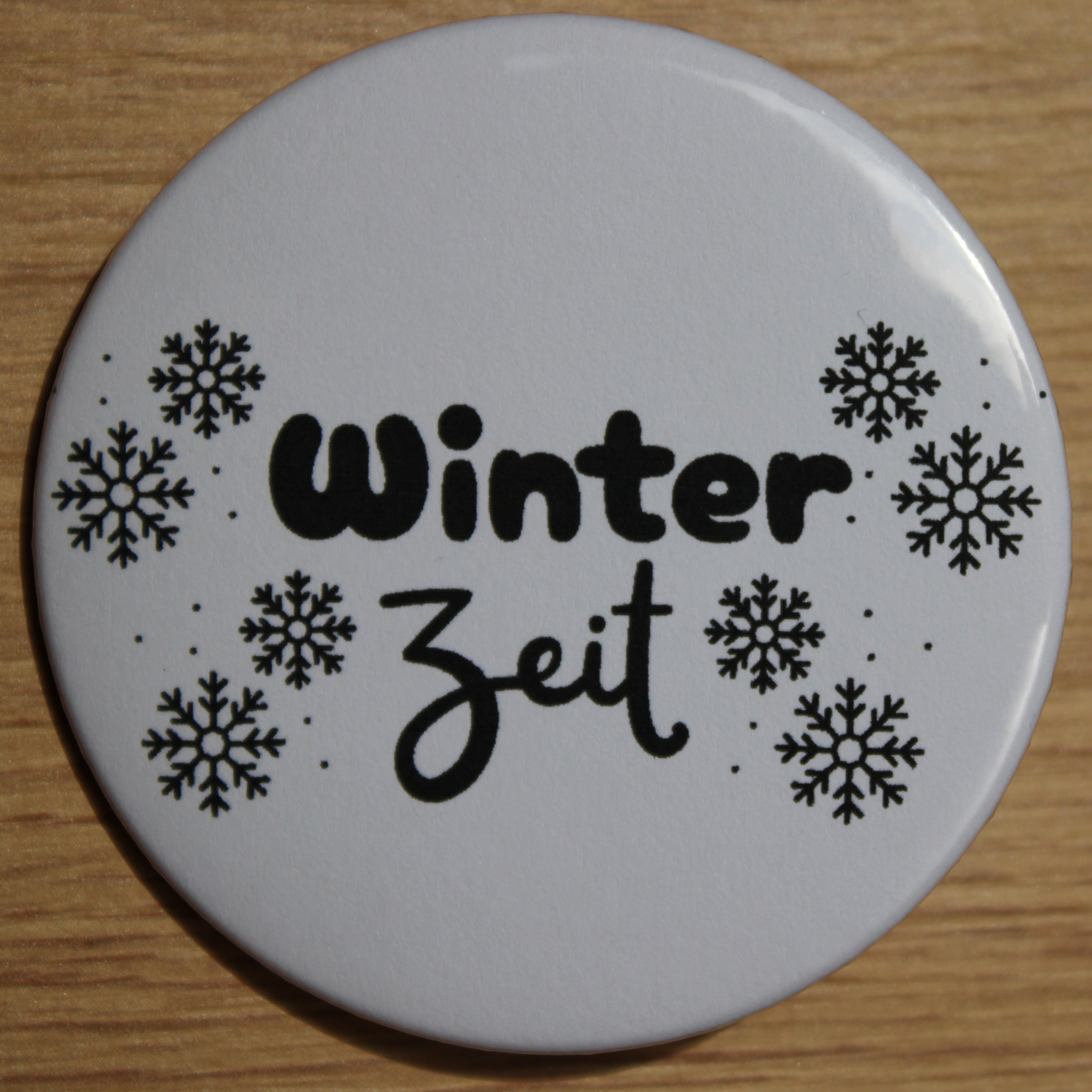 Button - „Winterzeit“